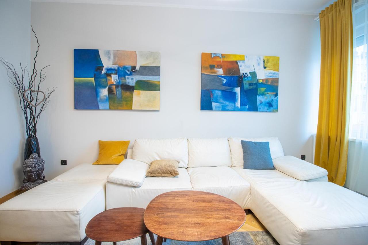 Dani City Center Apartment Belgrad Exteriör bild